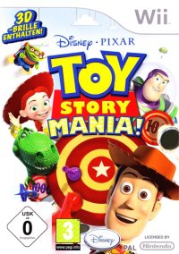 Toy Story Mania Wii US box art